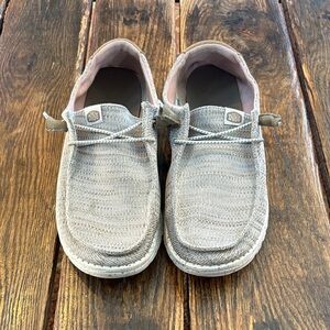 Hey Dude Tan Slip-On Shoes